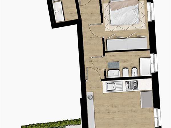 CASA DELL'ALBERO FIORITO - CAVORETTO - APP. 